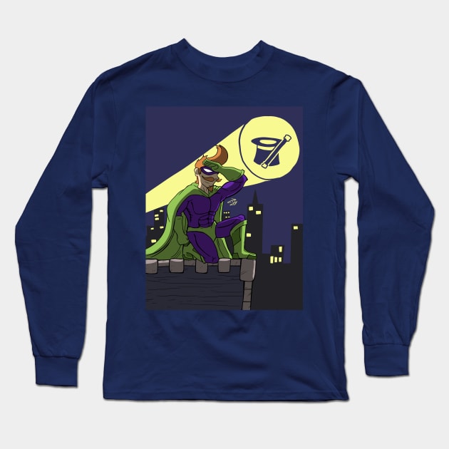 MAGIC MAN Long Sleeve T-Shirt by TrickyBiz